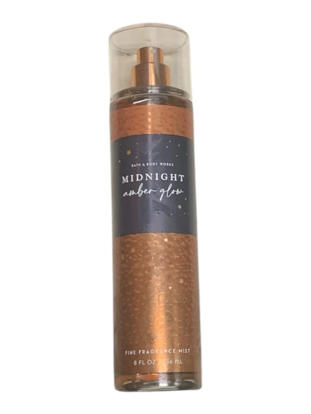 Bath Body Works Midnight Amber Glow Fine Fragrance Mist 8 oz Discontinued Spray